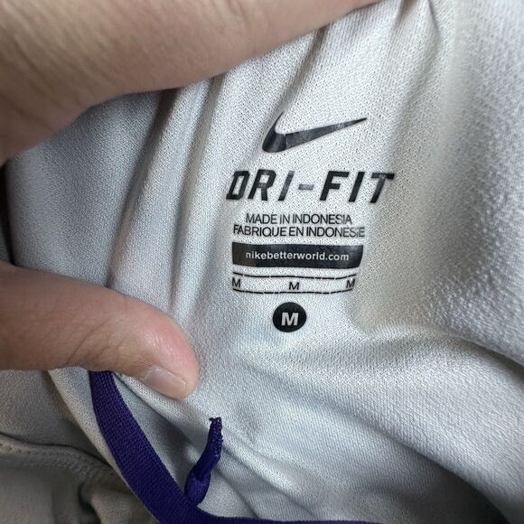 Nike Shorts Womens Size Medium Purple Linfield University Lined Running Shorts - Picture 10 of 13